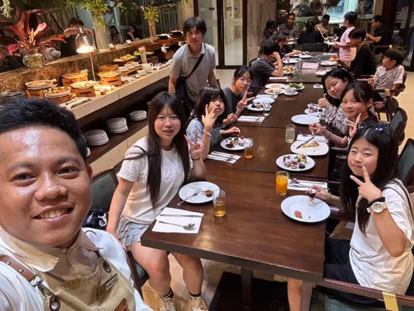 食事風景 | CES シーイーエス ジュニアキャンプ