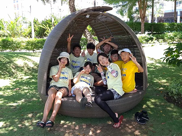 休憩時間 | EPIC ジュニアキャンプ