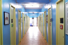 BSEC：学校の廊下