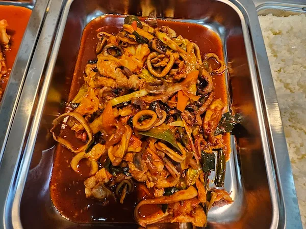 メニュー例(ビュッフェ形式) | Clark Talk トーク