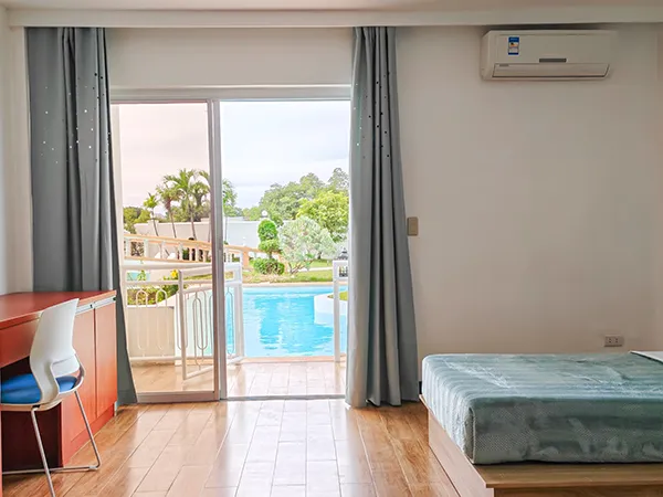 内部寮:2人部屋プールアクセス | EVアカデミー ラメール